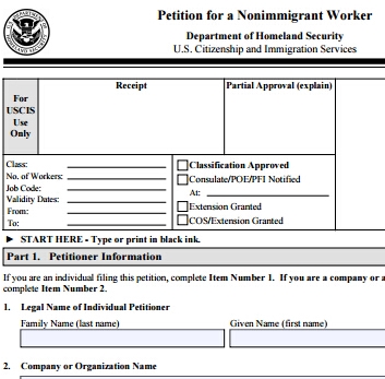 美国工作签证i 129表格 美国签证申请表下载 Sdcms Getsys Webname
