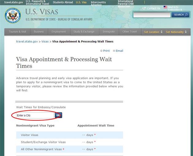 美国留学签证预约日期查询
